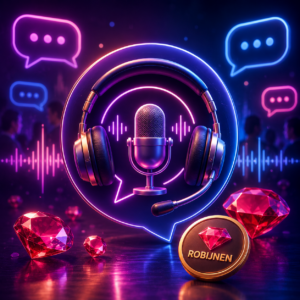Audio chat robijn